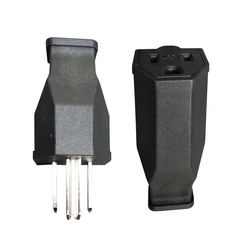 5PCS US AC Power Industrial Plug 15A 125V Male and Female Removable Wiring Plug Socket Convertor
5PCS US AC Power Industrial Plug 15A 125V Male and Female Removable Wiring Plug Socket Convertor