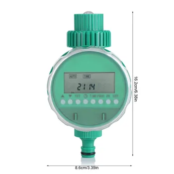 New LCD Display Automatic Electric Digital Garden Irrigation Timer Intelligent Flowers Timing Watering Irrigation Controller Sys
New LCD Display Automatic Electric Digital Garden Irrigation Timer Intelligent Flowers Timing Watering Irrigation Controller Sys