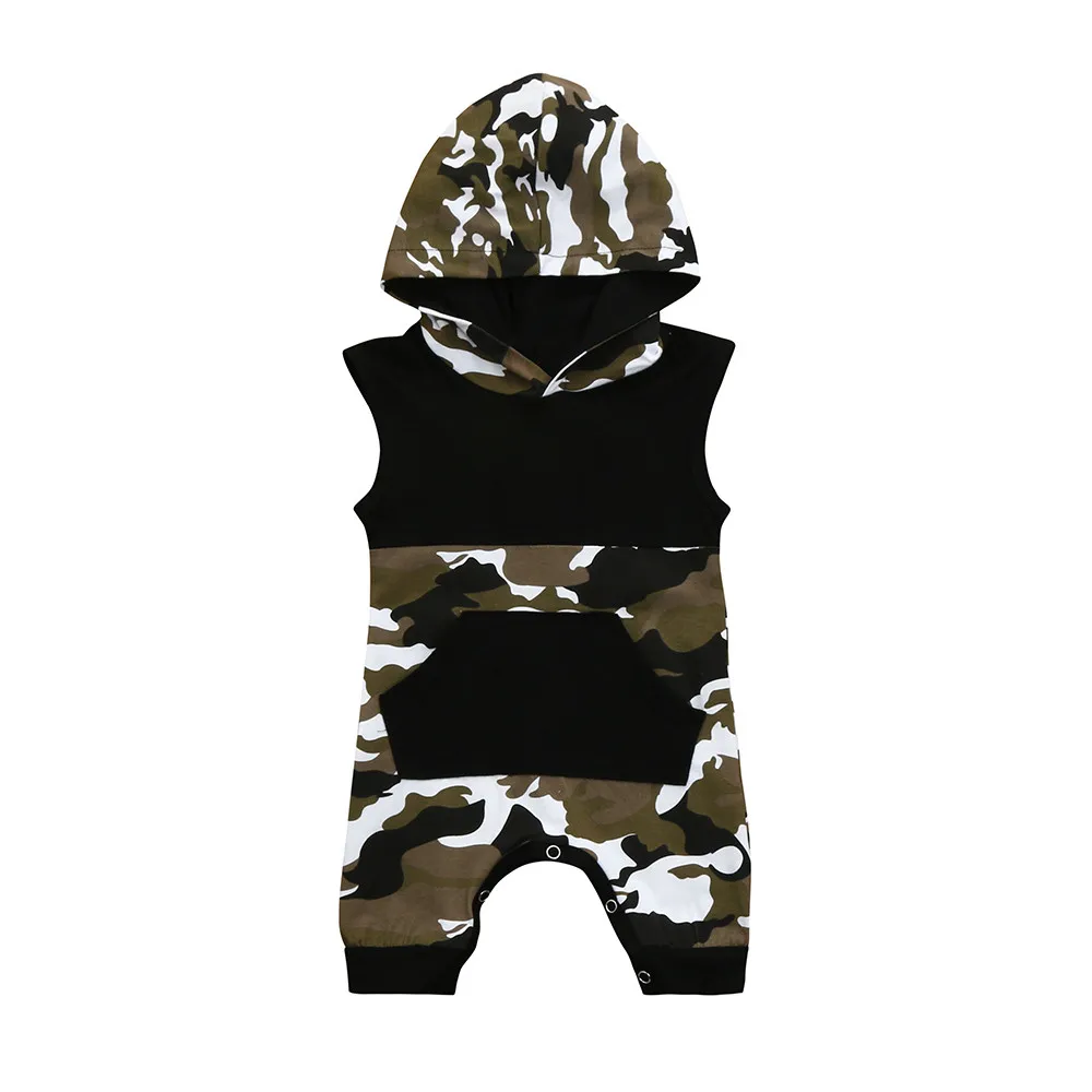 ARLONEET Baby Sleeveless Camouflage Hoodie Pocket Jumpsuit Romper Baby Climbing Clothes Boy 0 to 3 Years Drop Shipping 30S418
ARLONEET Baby Sleeveless Camouflage Hoodie Pocket Jumpsuit Romper Baby Climbing Clothes Boy 0 to 3 Years Drop Shipping 30S418