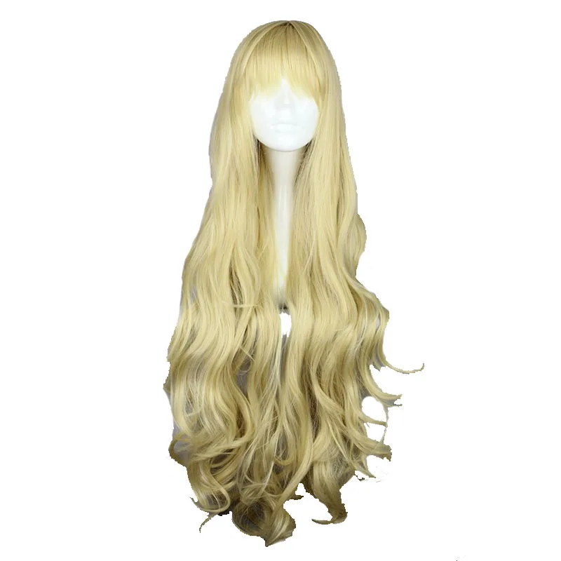 MCOSER Free shipping 90cm Long Wavy Synthetic Cosplay Costume Wig 100% High Temperature Fiber WIG-207H
MCOSER Free shipping 90cm Long Wavy Synthetic Cosplay Costume Wig 100% High Temperature Fiber WIG-207H