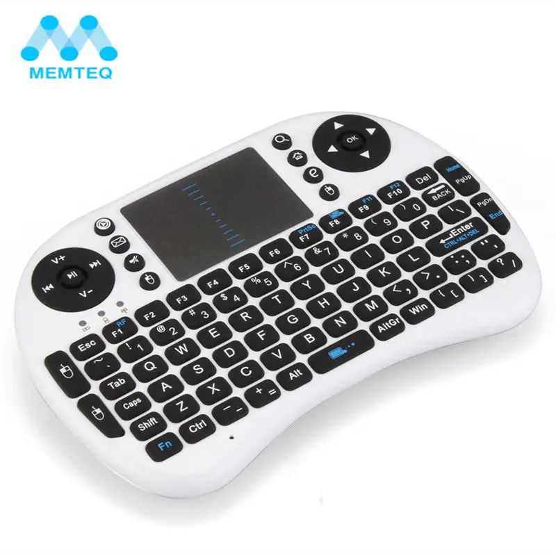 MEMTEQ Keyboards Wireless 2.4Ghz Mini USB Handheld Keyboard Touchpad Combo Backlight For Android TV BOX Laptop Gaming Keyboard
MEMTEQ Keyboards Wireless 2.4Ghz Mini USB Handheld Keyboard Touchpad Combo Backlight For Android TV BOX Laptop Gaming Keyboard