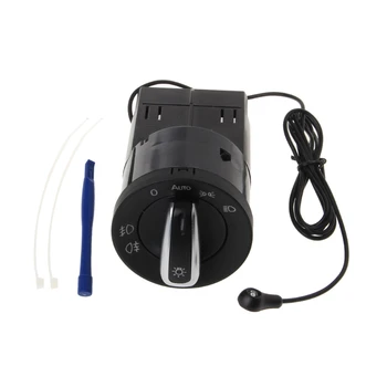 Auto Headlight Chrome Switch Plug For VW Polo Golf 4 Jetta MK4 Passat B5 Polo
Auto Headlight Chrome Switch Plug For VW Polo Golf 4 Jetta MK4 Passat B5 Polo