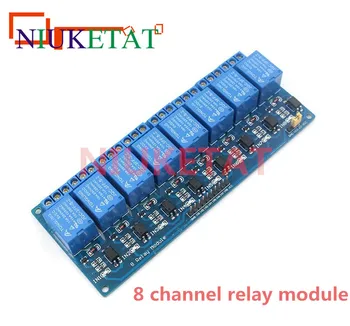8-Channel Relay DC5V with light coupling protection expansion board have a single way 8 road relay module DC 5v For Arduino
8-Channel Relay DC5V with light coupling protection expansion board have a single way 8 road relay module DC 5v For Arduino