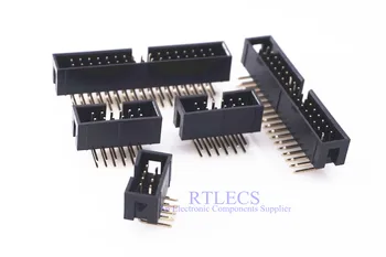 1000 Pcs 2.54 mm Shrouded Box header IDC Socket Mating Right Angle Male square pin 0.64 mm 2 rows space 2.54 Through hole DIP
1000 Pcs 2.54 mm Shrouded Box header IDC Socket Mating Right Angle Male square pin 0.64 mm 2 rows space 2.54 Through hole DIP