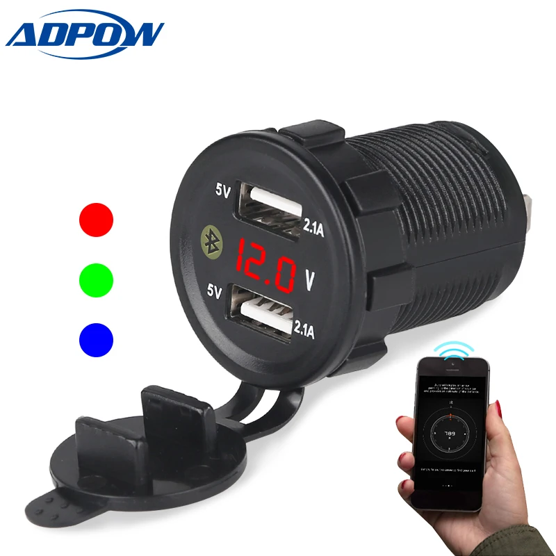 5V 4.2A 2 USB Port Auto Car Charger With Led Voltmeter Mini Locator GPS Tracker Real Time Tracking Device
5V 4.2A 2 USB Port Auto Car Charger With Led Voltmeter Mini Locator GPS Tracker Real Time Tracking Device