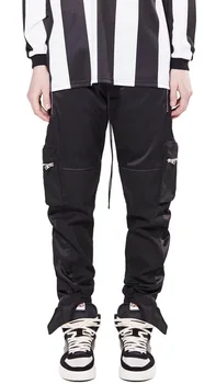 QoolXCWear 2019 Men Pants Hip hop Satin Patchwork Cargo Track Pants Men Streetwear Snap Ankles Relaxed Fit Jogger Pants
QoolXCWear 2019 Men Pants Hip hop Satin Patchwork Cargo Track Pants Men Streetwear Snap Ankles Relaxed Fit Jogger Pants