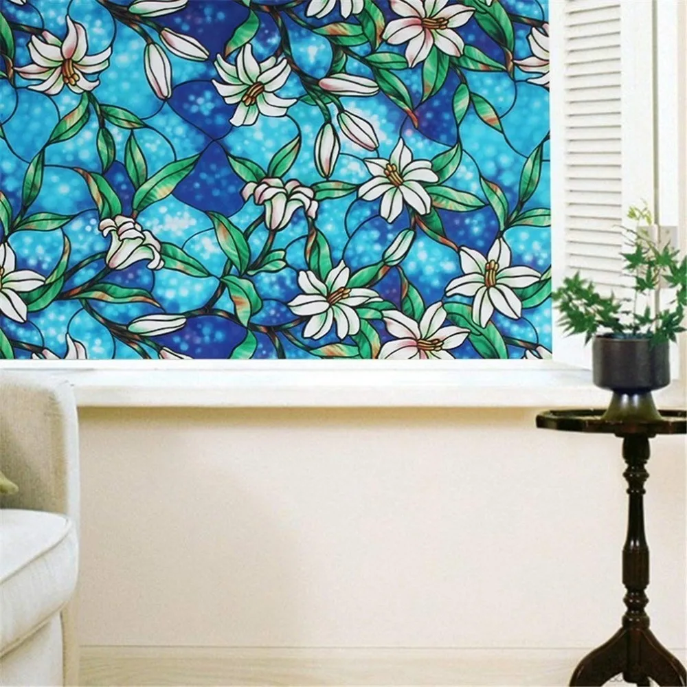 Funlife Decorative Privacy Frosted Window Film Stained Glass Window Film No-Glue Self Static for Home Bedroom Bathroom Office
Funlife Decorative Privacy Frosted Window Film Stained Glass Window Film No-Glue Self Static for Home Bedroom Bathroom Office