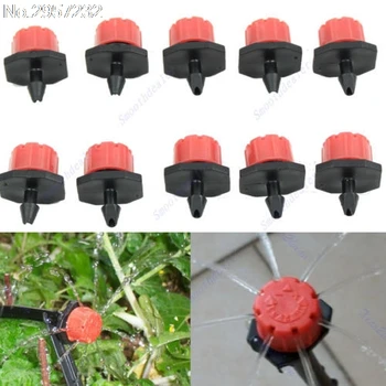 50pcs Garden Irrigation Misting Micro Flow Dripper Drip Head 1/4'' Hose Z07 Drop Shipping
50pcs Garden Irrigation Misting Micro Flow Dripper Drip Head 1/4'' Hose Z07 Drop Shipping
