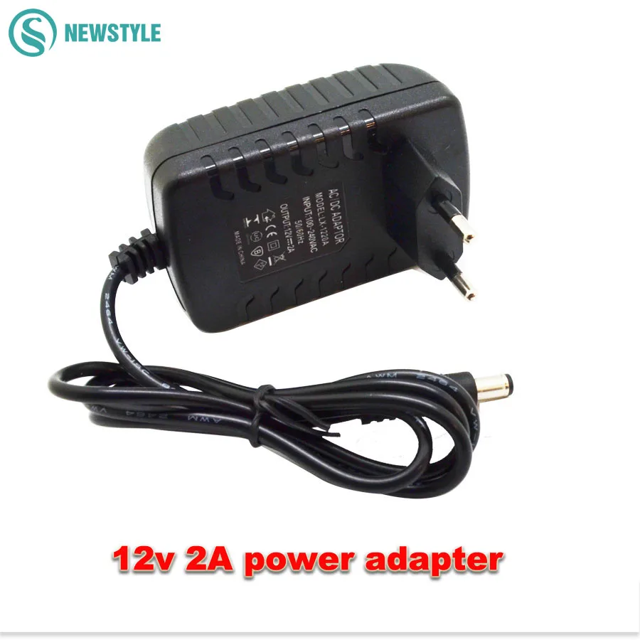 Led Switch Power Supply Charger Transformer Adapter Driver 110V 220V to DC 12V 2A 3A RGB LED Strip 5050 3528 EU Cord Plug Socket
Led Switch Power Supply Charger Transformer Adapter Driver 110V 220V to DC 12V 2A 3A RGB LED Strip 5050 3528 EU Cord Plug Socket