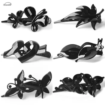 3pcs/set Women Hair Duckbill Clip Plasitc Black Butterfly Flower Headdress Headwear Clamp Ladies Fashion Accessories
3pcs/set Women Hair Duckbill Clip Plasitc Black Butterfly Flower Headdress Headwear Clamp Ladies Fashion Accessories