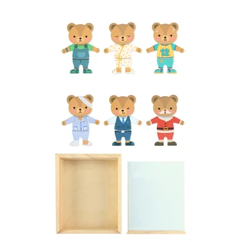 1pc Dress Up Jigsaw Educational Jigsaw Wooden Puzzle Toy for Toddler Children Kids
1pc Dress Up Jigsaw Educational Jigsaw Wooden Puzzle Toy for Toddler Children Kids