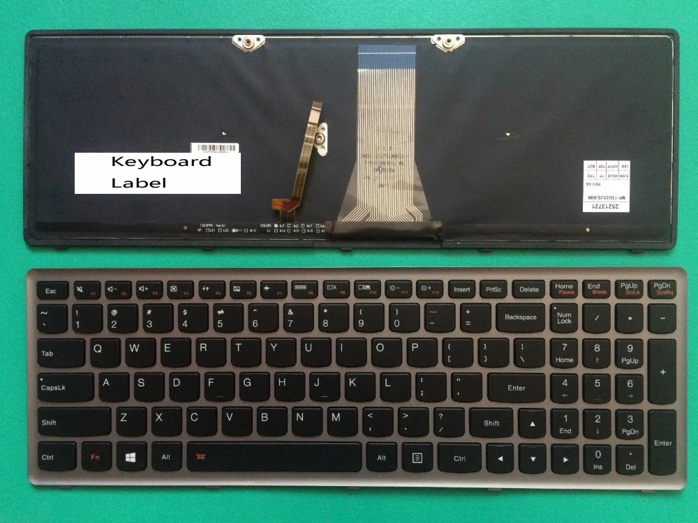 New keyboard for Lenovo Z50 Z70 Z50-70 Z50-75 Z50-70AP Backlit us layout
New keyboard for Lenovo Z50 Z70 Z50-70 Z50-75 Z50-70AP Backlit us layout