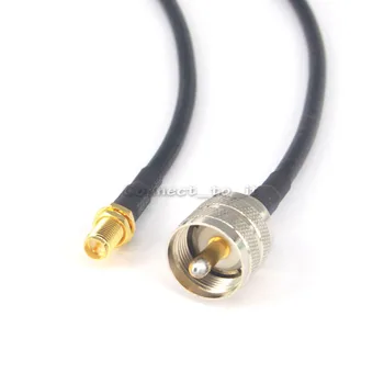 10 Pieces UHF PL259 Male Plug to RP SMA Jack Male Pin Connector Coaxial Cable RF Extension Cord 1.6FT 50CM
10 Pieces UHF PL259 Male Plug to RP SMA Jack Male Pin Connector Coaxial Cable RF Extension Cord 1.6FT 50CM