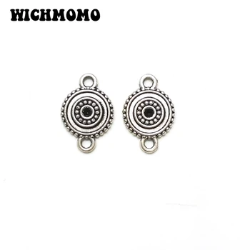 New 12*18mm 20 Pieces Retro Zinc Alloy Round Two Holes Connectors Porous Linker DIY Necklace Jewelry Accessories PJ551
New 12*18mm 20 Pieces Retro Zinc Alloy Round Two Holes Connectors Porous Linker DIY Necklace Jewelry Accessories PJ551