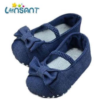LONSANT 2018 Baby Bowknot Denim Toddler Princess First Walkers Girls Kid Shoes E1115
LONSANT 2018 Baby Bowknot Denim Toddler Princess First Walkers Girls Kid Shoes E1115