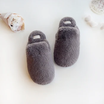 Lovely Faux Rabbit Fur Winter Women Home Slippers For Indoor Bedroom House Soft Bottom Cotton Warm Shoes Adult Guests Flats
Lovely Faux Rabbit Fur Winter Women Home Slippers For Indoor Bedroom House Soft Bottom Cotton Warm Shoes Adult Guests Flats