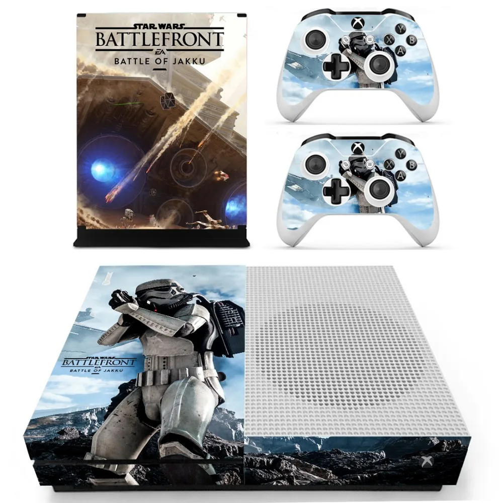 Star Wars Battlefront Vinly Skin Sticker Decals For XBOX One S Console With Two Wireless Controller Skin
Star Wars Battlefront Vinly Skin Sticker Decals For XBOX One S Console With Two Wireless Controller Skin