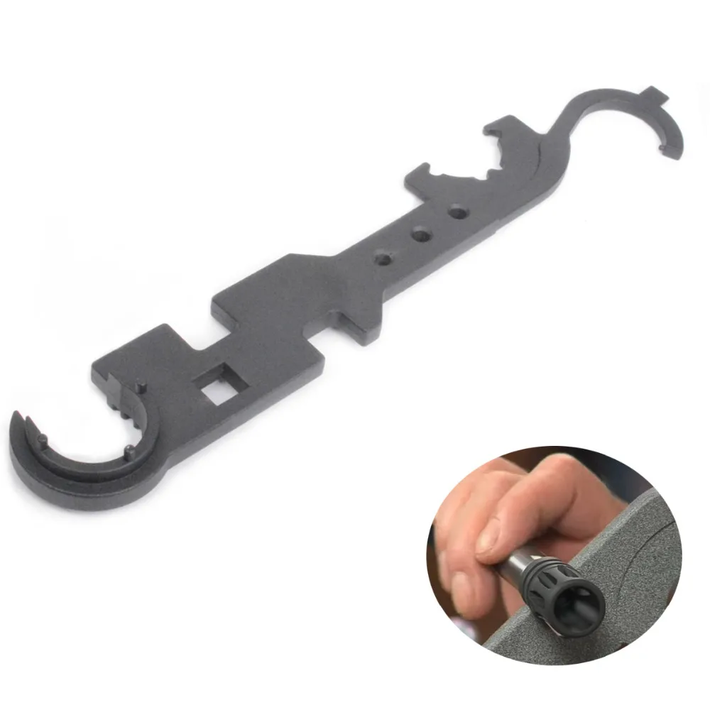 WHDZ Barrel Wrench Tool Armorer's Steel Tool Outdoor Hunting Removal Tactical For AR15 556 223
WHDZ Barrel Wrench Tool Armorer's Steel Tool Outdoor Hunting Removal Tactical For AR15 556 223