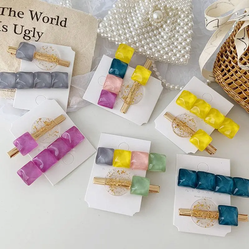 2019 New Geometric Round Shiny Wave Square Colorful Resin Acrylic Hair Clips For Women Hair Accessories Barrettes Hair Styling
2019 New Geometric Round Shiny Wave Square Colorful Resin Acrylic Hair Clips For Women Hair Accessories Barrettes Hair Styling