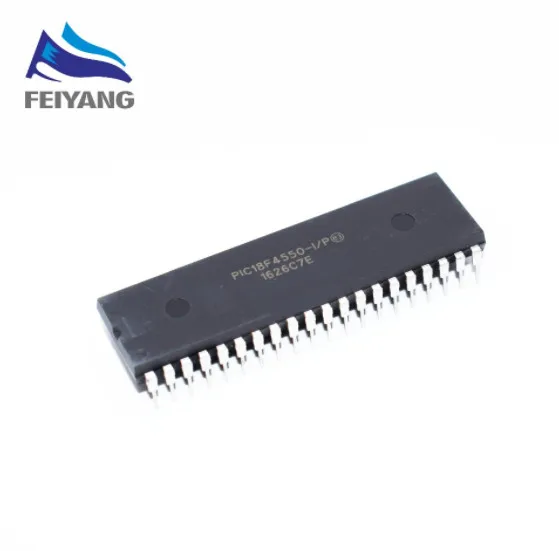 PIC18F4550-I/P PIC18F4550 18F4550 USB Microcontrollers DIP40 IC PIC MCU FLASH 16KX16 NEW 1PCS
PIC18F4550-I/P PIC18F4550 18F4550 USB Microcontrollers DIP40 IC PIC MCU FLASH 16KX16 NEW 1PCS