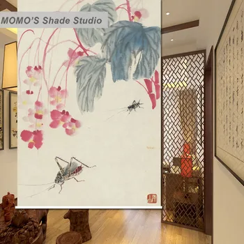 MOMO Roller Blinds Painting Window Blinds Shades Blackout Zebra Blinds Fabric Roller Shutter Curtains Custom Size, Alice 221
MOMO Roller Blinds Painting Window Blinds Shades Blackout Zebra Blinds Fabric Roller Shutter Curtains Custom Size, Alice 221