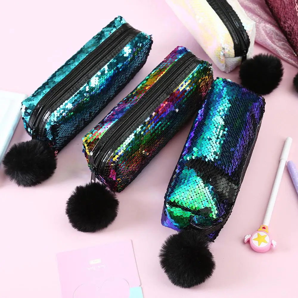 Leather Zipper Cosmetic Bag Sequins Women Travel Beauty Case Portable Wash Makeup Bag Make Up Organizer Holder Pouch Purse 2019
Leather Zipper Cosmetic Bag Sequins Women Travel Beauty Case Portable Wash Makeup Bag Make Up Organizer Holder Pouch Purse 2019