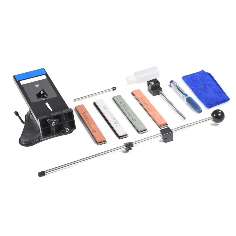 Professional Fix-Angle Knife Sharpening Frame + 4pcs Whetstones Kitchen Knife Sharpener Sharpening Tools Sharpening System
Professional Fix-Angle Knife Sharpening Frame + 4pcs Whetstones Kitchen Knife Sharpener Sharpening Tools Sharpening System
