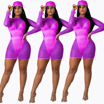 2019 Women Mini Dress Spaghetti Strap Bodysuit Suit Two Piece Set Sexy Mesh Transparent Summer Tracksuit Casual Outfits
2019 Women Mini Dress Spaghetti Strap Bodysuit Suit Two Piece Set Sexy Mesh Transparent Summer Tracksuit Casual Outfits