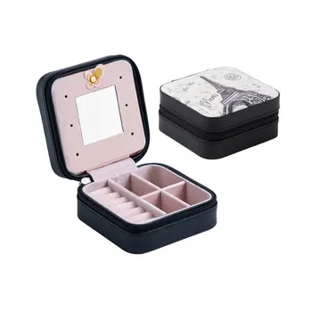 Jewelry Carring Cases For Women PU Leather Earrings Bracelet Ring Necklace Storage Display Organizer Eiffel Tower Gift Boxes
Jewelry Carring Cases For Women PU Leather Earrings Bracelet Ring Necklace Storage Display Organizer Eiffel Tower Gift Boxes