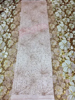 top sale yaking-42025 french net embroidered lace fabric for party dress in gold with glued glitter
top sale yaking-42025 french net embroidered lace fabric for party dress in gold with glued glitter