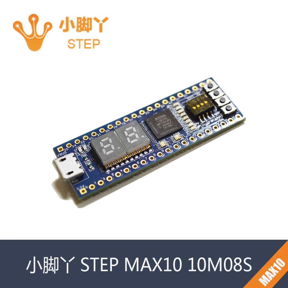Small foot STEP-MAX10Altera10M08FPGA development board core board signal FM filtering
Small foot STEP-MAX10Altera10M08FPGA development board core board signal FM filtering