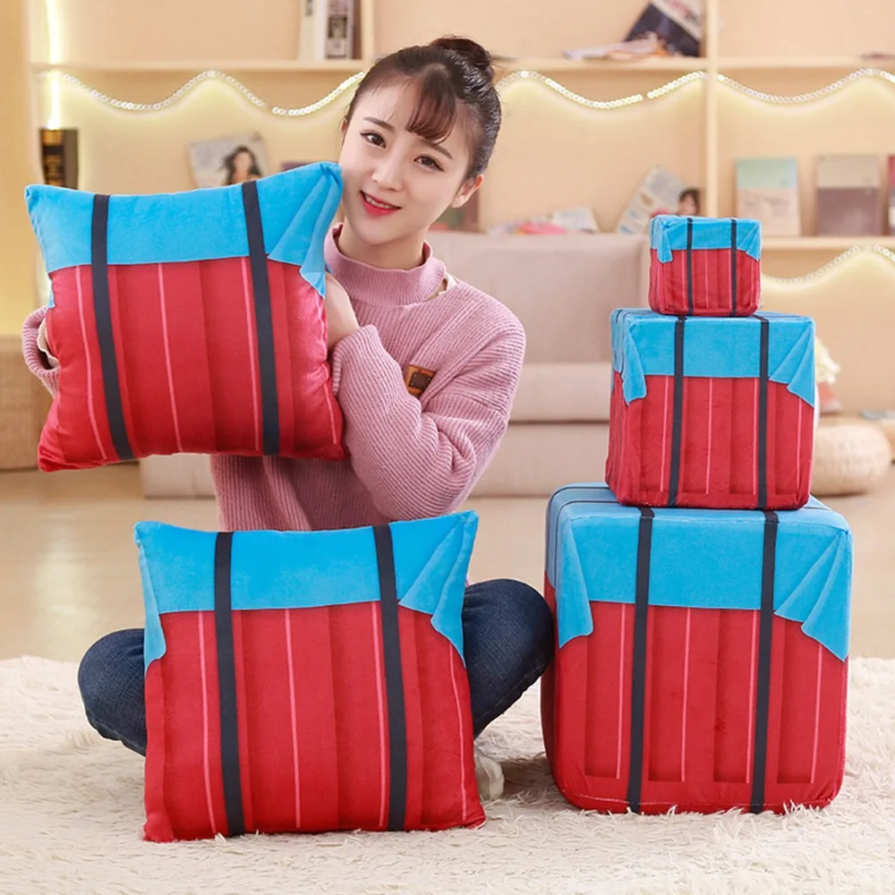 10/20/30/40 cm Cartoon Game PUGB Air Drop Box Plush Toy Stuffed Doll Toy Pillow Children Chair Gift Stuffed Toys For Children
10/20/30/40 cm Cartoon Game PUGB Air Drop Box Plush Toy Stuffed Doll Toy Pillow Children Chair Gift Stuffed Toys For Children