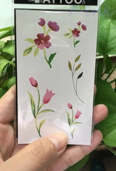 Waterproof Temporary Tattoo color Fresh tulip Flowers specimen tatto Water Transfer fake tatoo 10.5*6 cm for man woman kids
Waterproof Temporary Tattoo color Fresh tulip Flowers specimen tatto Water Transfer fake tatoo 10.5*6 cm for man woman kids