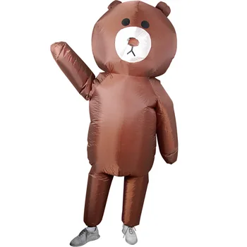 Brown Bear Inflatable Cosplay Costumes ET Inflated Garment Halloween Christmas Carnival Football Party Clothes Fun Toy Dress Up
Brown Bear Inflatable Cosplay Costumes ET Inflated Garment Halloween Christmas Carnival Football Party Clothes Fun Toy Dress Up