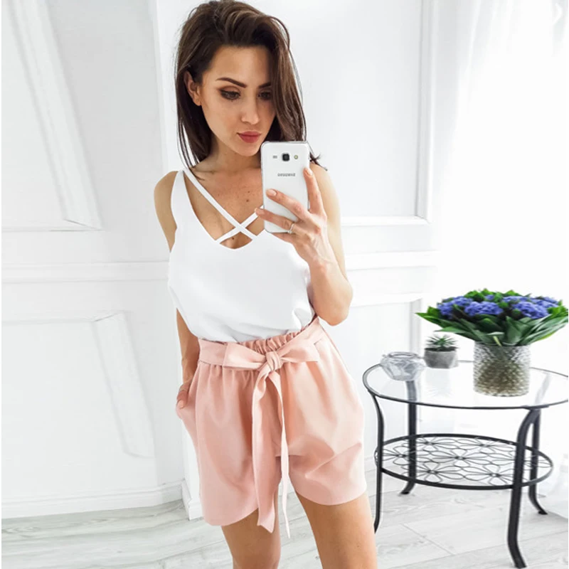 2019 Women New Style Hot Fashion Women Lady Sexy Summer Casual Shorts High Waist Short Elastic Waist Beach Bow Shorts
2019 Women New Style Hot Fashion Women Lady Sexy Summer Casual Shorts High Waist Short Elastic Waist Beach Bow Shorts