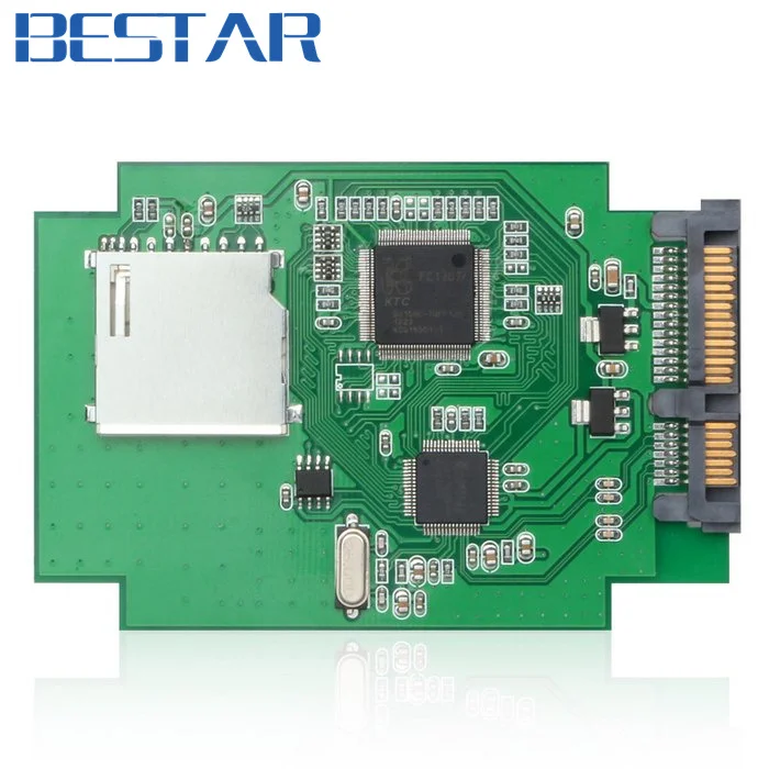 Standard SD SDHC MMC Memory Card to 7+15 Pin 22pin SATA Male Convertor Kit Adapter connector
Standard SD SDHC MMC Memory Card to 7+15 Pin 22pin SATA Male Convertor Kit Adapter connector