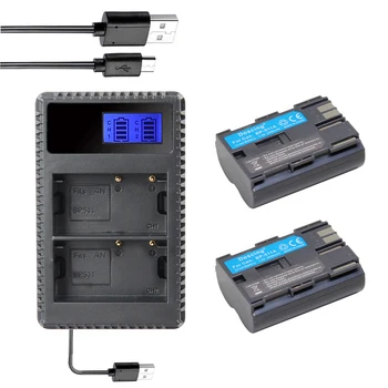 2x BP-511A BP-511 BP 511 511A BP511A Camera Battery + LCD Dual USB Charger for Canon G6 G5 G3 G2 G1 EOS 300D 50D 40D 30D 20D 5D
2x BP-511A BP-511 BP 511 511A BP511A Camera Battery + LCD Dual USB Charger for Canon G6 G5 G3 G2 G1 EOS 300D 50D 40D 30D 20D 5D