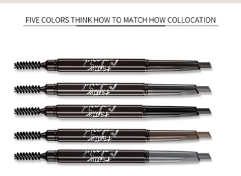 Double-headed multi-purpose eyebrow pencil Five colors optional Color natural and durable Beginner natural eyebrows Waterproof D
Double-headed multi-purpose eyebrow pencil Five colors optional Color natural and durable Beginner natural eyebrows Waterproof D