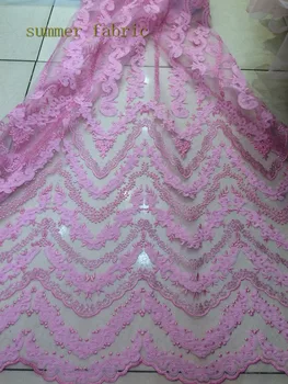 Pink African Laces Fabrics Embroidered Sequins African French Tulle Lace Fabric 2017 African French Net Lace Fabric
Pink African Laces Fabrics Embroidered Sequins African French Tulle Lace Fabric 2017 African French Net Lace Fabric