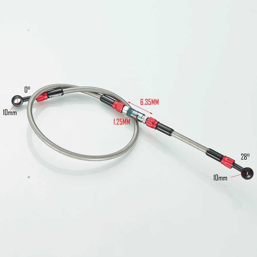 Exclusive! Motorcycle tubing 500 cm To 2400 cm with stainless steel liner aluminum alloy casing oil breaker
Exclusive! Motorcycle tubing 500 cm To 2400 cm with stainless steel liner aluminum alloy casing oil breaker