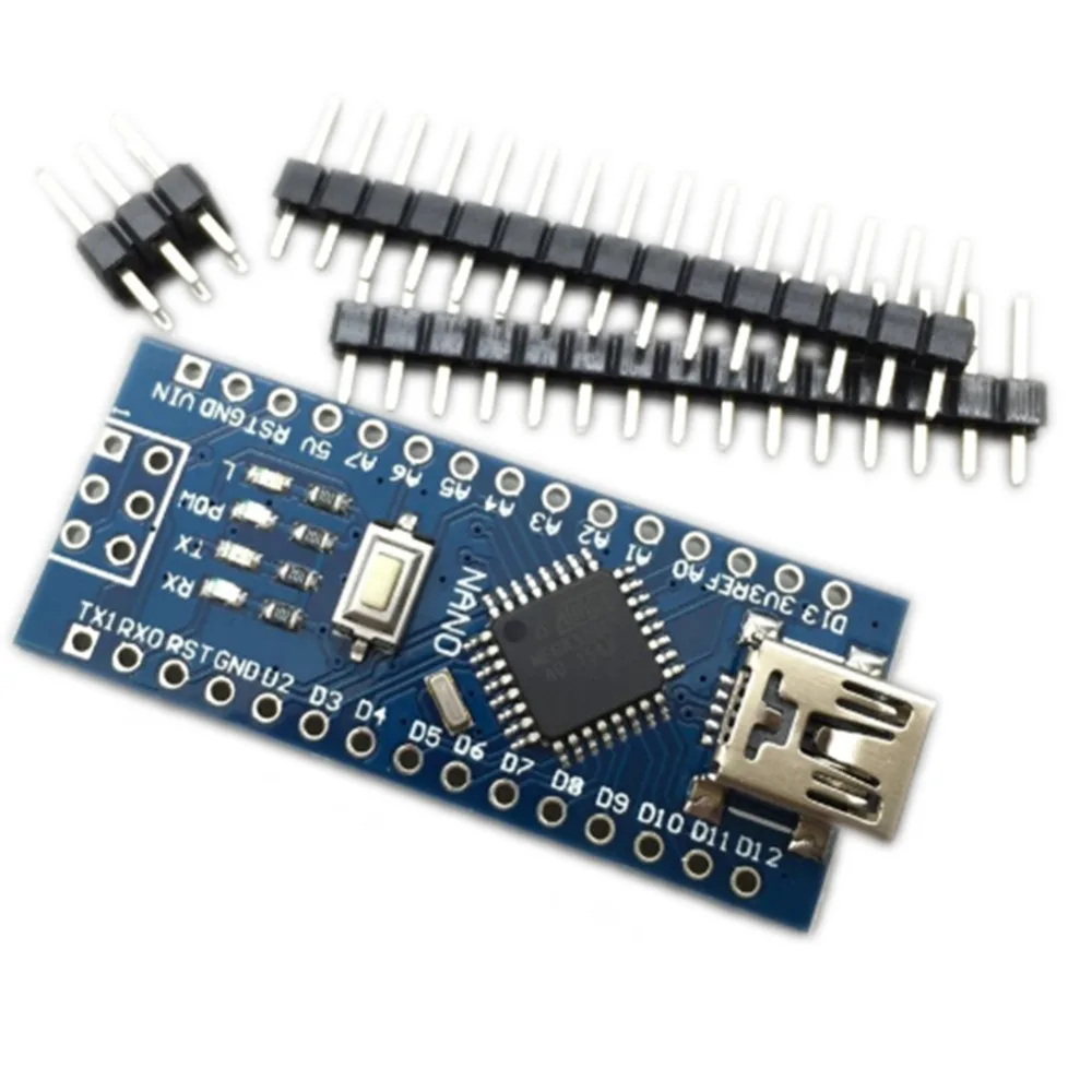 Improved Version for ATmega328P Board V3 CH340 Controller Compatible for arduino USB driver NANO 3.0 NO CABLE
Improved Version for ATmega328P Board V3 CH340 Controller Compatible for arduino USB driver NANO 3.0 NO CABLE