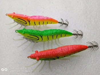 MR OCTOPUS 80pcs fishing lure , hard lure , squid jigs , squid hook , luminous soft claws,3.0# ,11.5cm 20g .3 colour mixed
MR OCTOPUS 80pcs fishing lure , hard lure , squid jigs , squid hook , luminous soft claws,3.0# ,11.5cm 20g .3 colour mixed