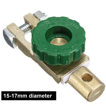 Top Post Car Battery Master Kill Power Disconnector Terminal Link Switch Quick Cut-off 15-17mm Diameter Pile Head Knob
Top Post Car Battery Master Kill Power Disconnector Terminal Link Switch Quick Cut-off 15-17mm Diameter Pile Head Knob