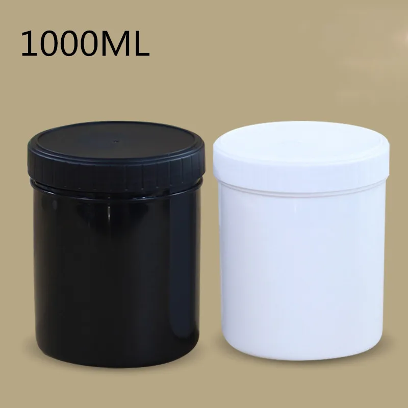 2PCS Plastic storage container 1000ML Food Grade Nut,Paint,glue,cosmetic packaging bottle Good sealing plastic jar
2PCS Plastic storage container 1000ML Food Grade Nut,Paint,glue,cosmetic packaging bottle Good sealing plastic jar