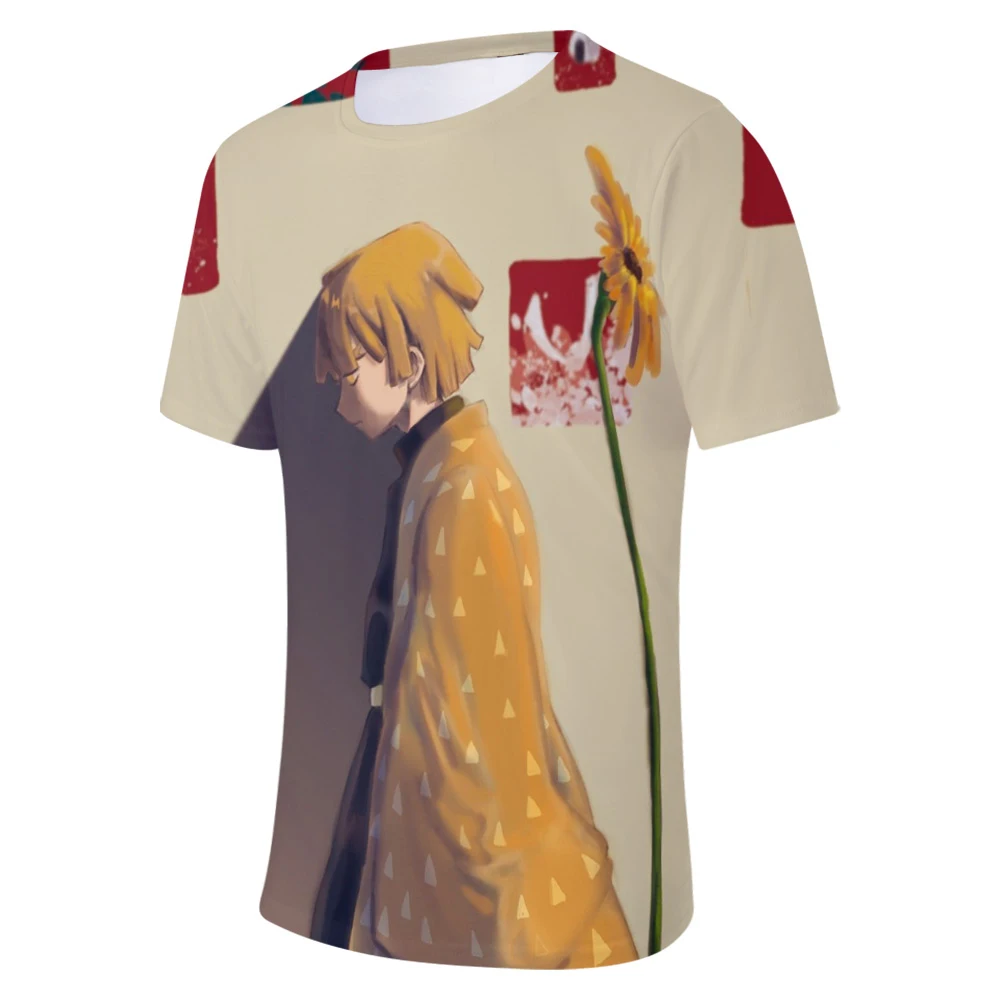 Demon Slayer 3D T-Shirts Zenitsu