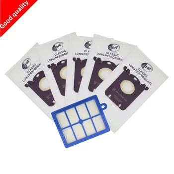6pcs/set 5pcs Dust Bags +1pc Replacement hepa filter for Electrolux Vacuum Cleaner filter hepa filter and S-BAG
6pcs/set 5pcs Dust Bags +1pc Replacement hepa filter for Electrolux Vacuum Cleaner filter hepa filter and S-BAG