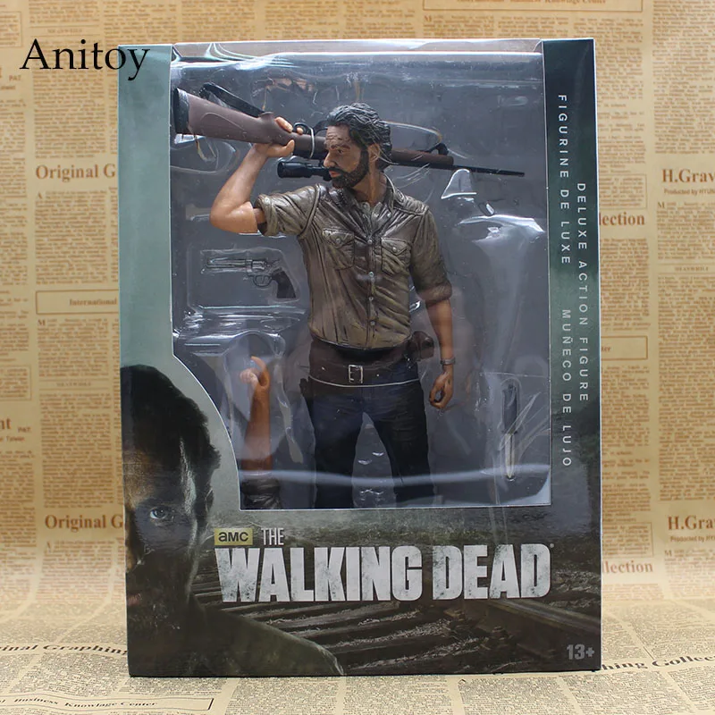 The Walking Dead Rick Grimes Deluxe PVC Action Figures Collectible Model Toys 25cm KT3626
The Walking Dead Rick Grimes Deluxe PVC Action Figures Collectible Model Toys 25cm KT3626