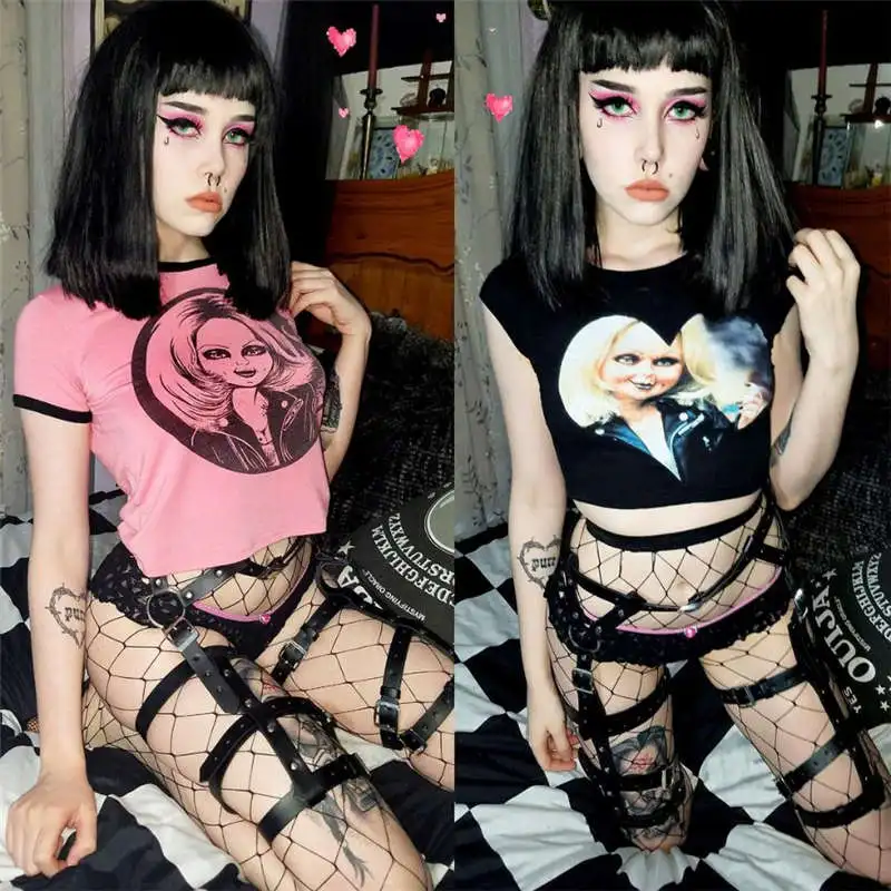 2019 Summer Rock Punk T Shirt Women Streetwear Skull Unicorn Printed Short Sleeve Loose Black Harajuku Brand Tee Shirt Femme Top
2019 Summer Rock Punk T Shirt Women Streetwear Skull Unicorn Printed Short Sleeve Loose Black Harajuku Brand Tee Shirt Femme Top