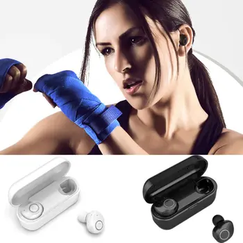 Bluetooth Stereo TWS Earphone Mini 5.0 Headset Earbud In-Ear Wireless Waterproof Sport Sound Music Gaming Earphones
Bluetooth Stereo TWS Earphone Mini 5.0 Headset Earbud In-Ear Wireless Waterproof Sport Sound Music Gaming Earphones
