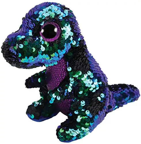 Ty Flippables Crunch The Green/Purple Sequin Dragon Plush Toys Big Eyes Eyed Stuffed Animal Soft Toy Kids Gift
Ty Flippables Crunch The Green/Purple Sequin Dragon Plush Toys Big Eyes Eyed Stuffed Animal Soft Toy Kids Gift